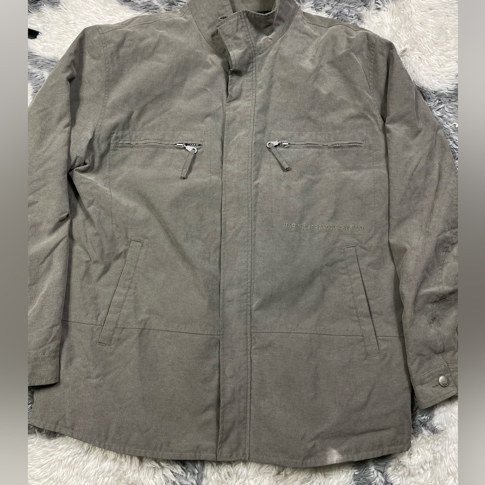 Vintage 2000s Marithe Francois Girbaud Denim Chore Jacket Size XL Gray Men